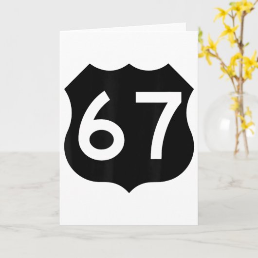 67 Meme Six Seven 6-7 Funny Internet Joke Viral Tr カード (黄色い花)