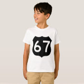 67 Meme Six Seven 6-7 Funny Internet Joke Viral Tr Tシャツ (正面フル)