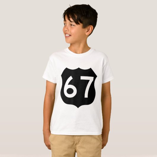 67 Meme Six Seven 6-7 Funny Internet Joke Viral Tr Tシャツ (正面フル)