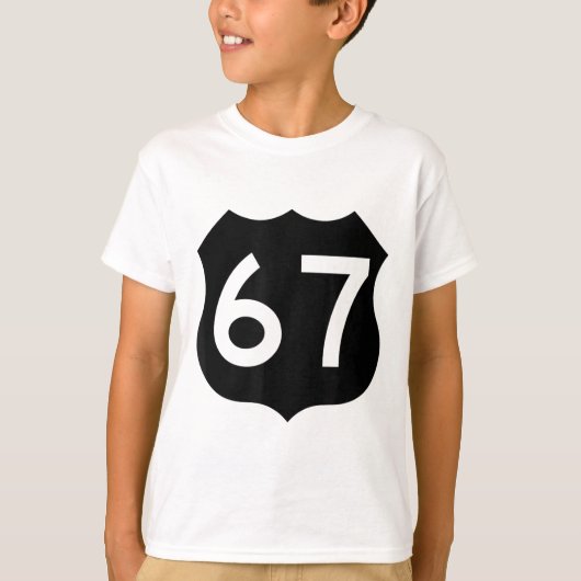 67 Meme Six Seven 6-7 Funny Internet Joke Viral Tr Tシャツ (正面)