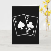 67 Meme Six Seven 6–7 Funny Playing Cards  カード (黄色い花)