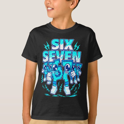 67 Meme Six Seven 6 7 Italian Brainrot Birthday Ki Tシャツ (正面)