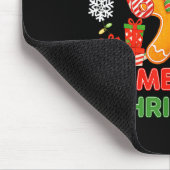 67 Meme Six Seven 6 7 Meme Funny Christmas Gingerb マウスパッド (コーナー)