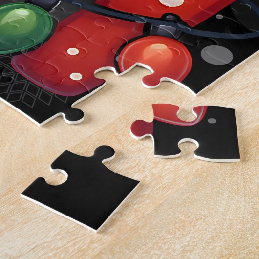 67 Meme Six Seven Bruh Funny Christmas 6 7 ジグソーパズル (側面)