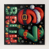 67 Meme Six Seven Bruh Funny Christmas 6 7 ジグソーパズル (横)