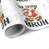 67 Meme Six Seven Bruh Funny Christmas 6 7 ラッピングペーパー (ロールコーナー)