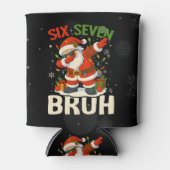 67 Meme Six Seven Bruh Funny Christmas 6 7 缶クーラー (正面)
