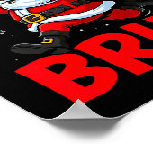 67 Meme Six Seven Bruh Santa Baseball Funny Christ ポスター (角)