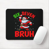 67 Meme Six Seven Bruh Santa Baseball Funny Christ マウスパッド (マウス)