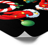 67 Meme Six Seven Christmas Pajamas For Women Men  ポスター (角)