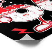 67 Meme Six Seven For Kids Boys Valentine I Was 6  ポスター (角)