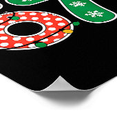 67 Meme Six Seven Funny Christmas 6 7 Meme Men Wom ポスター (角)