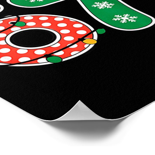 67 Meme Six Seven Funny Christmas 6 7 Meme Men Wom ポスター (角)