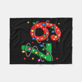 67 Meme Six Seven Funny Christmas Pajamas Boys Gir フリースブランケット (正面(横))