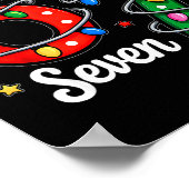 67 Meme Six Seven Funny Christmas Pajamas Boys Gir ポスター (角)