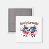 67 Meme Six Seven Funny New Year 2026 Party Men Wo マグネット (正面/裏面)