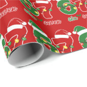 67 Meme Six Seven Gen Alpha Christmas  ラッピングペーパー (ロールコーナー)