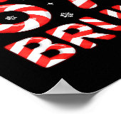 67 Meme Six Seven Memes Candy Cane Christmas Boys  ポスター (角)