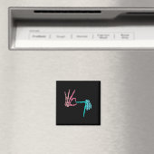 67 Meme Skeleton Drip Ice Cream 67 Baseball Lifest マグネット (インサイチュ (食洗機))