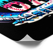 67 Meme Slang Baseball Glove Drip Ice Cream Six Se ポスター (角)