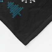 67 Meme Snow Globe Christmas Ugly Sweater Xmas Cel フリースブランケット (角)