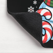 67 Meme Snowman Brainrot Funny Christmas Kids Boys マウスパッド (コーナー)