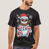 67 Meme Snowman Brainrot Funny Christmas Kids Boys Tシャツ (正面)
