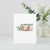 67 Meme Square Root 4489 Six Seven Math Christmas 案内ポストカード (スタンド正面)