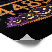 67 Meme Square Root 4489 Slang Math Halloween Cost ポスター (角)