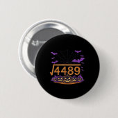 67 Meme Square Root 4489 Slang Math Halloween Cost 缶バッジ (正面&裏面)