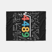 67 Meme Square Root 4489 Slang Six Seven Math Teac フリースブランケット (正面(横))