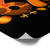 67 Meme Turkey 6-7 Funny Six Seven Thanksgiving  ポスター (角)