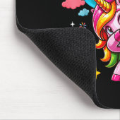 67 Meme Unicorn For Girls Six Seven Meme Brainrot  マウスパッド (コーナー)