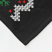 67 Meme Xmas Gen Alpha Fun Six Seven Ugly Christma フリースブランケット (角)