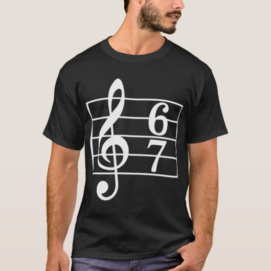 67 Music Meme Slang Musician  Funny Musiceacher fr Tシャツ (正面)