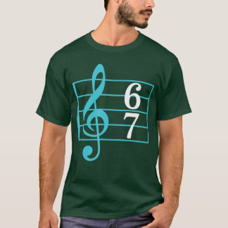 67 Music Meme Slang Si Seven Musiceacher Funny Mus Tシャツ