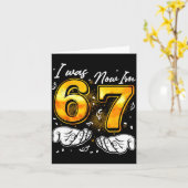 67 New Years Eve Party Pajama Shirt 6 7 Meme 67 20 カード (黄色い花)