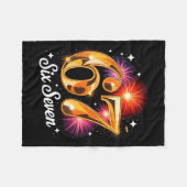 67 New Years Eve Party Pajama Shirt 6 7 Meme 67 20 フリースブランケット (正面(横))