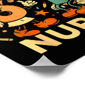 67 Nurse Medical School Smile ポスター (角)