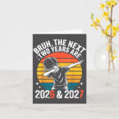 67 Nye 2026 Funny Boys Kids New Years Eve Party 6  カード (黄色い花)