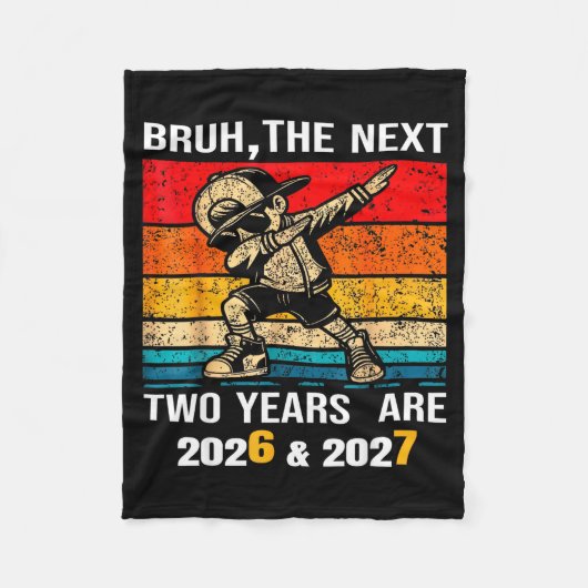 67 Nye 2026 Funny Boys Kids New Years Eve Party 6 フリースブランケット (正面)