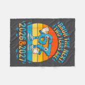 67 Nye 2026 Funny Boys Kids New Years Eve Party 6 フリースブランケット (正面(横))
