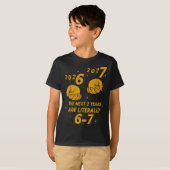 67 Nye 2026 Funny Boys Kids New Years Eve Party 6  Tシャツ (正面フル)