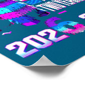 67 Nye 2026 Funny Llama Nata New Years Eve Party 6 ポスター (角)