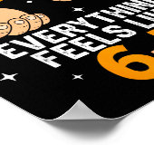 67 Nye 2026 New Years Funny 6 7 Number Six Seven M ポスター (角)