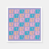67 Paper Napkin スタンダードカクテルナプキン (正面)
