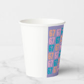 67 Paper Party Cups 紙コップ (右)