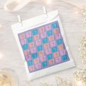67 Party Favor Bags フェイバーバッグ (クリップ留めされた状態)