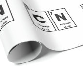 67 Periodic Table Element Chemistry Mason Meme  ラッピングペーパー (ロールコーナー)