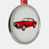 67 Pontiac Firebird メタルオーナメント (右)